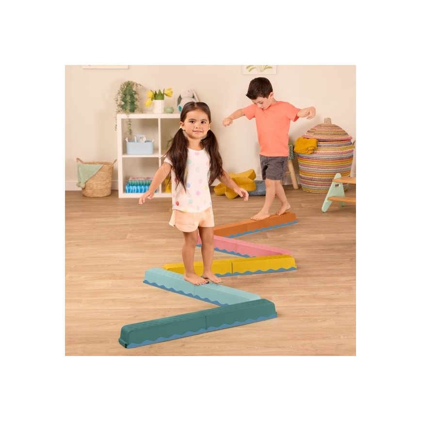 B-Toys - Percorso a ostacoli BALANCE & HOP 10 pezzi