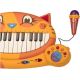 B-Toys - Pianoforte per bambini con microfono Cat 4xAA