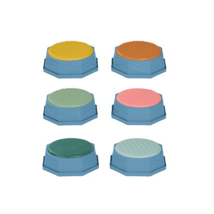 B-Toys - Pietre di equilibrio per bambini BALANCE & HOP 6 pezzi