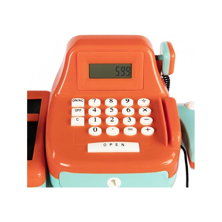 B-Toys - Registratore di cassa per bambini con suoni e calcolatrice