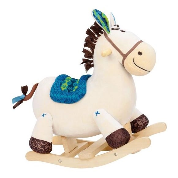 B-Toys - Rocking cavallo BANJO pioppo