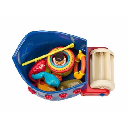 B-Toys - Set di giocattoli da bagno FISH & SPLISH