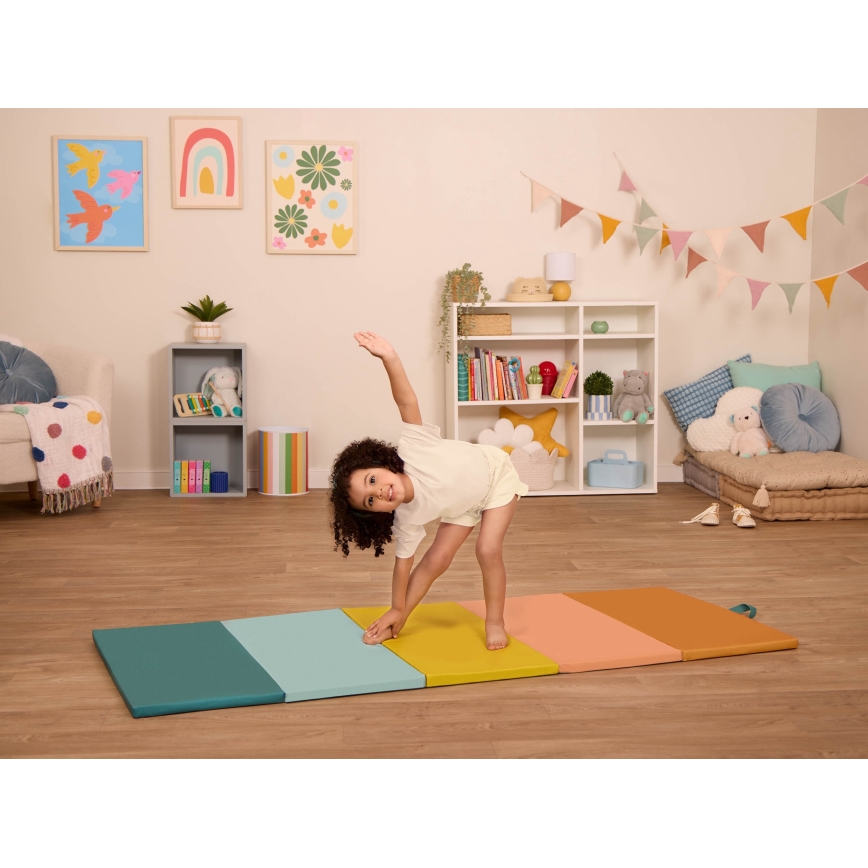 B-Toys - Tappetino pieghevole in schiuma WONDERTUMBLE 72x175 cm