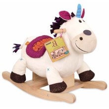B-Toys - Unicorno a dondolo DILLY DALLY pioppo