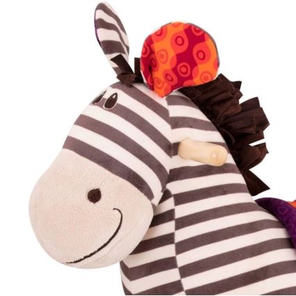 B-Toys - Zebra a dondolo KAZOO pioppo