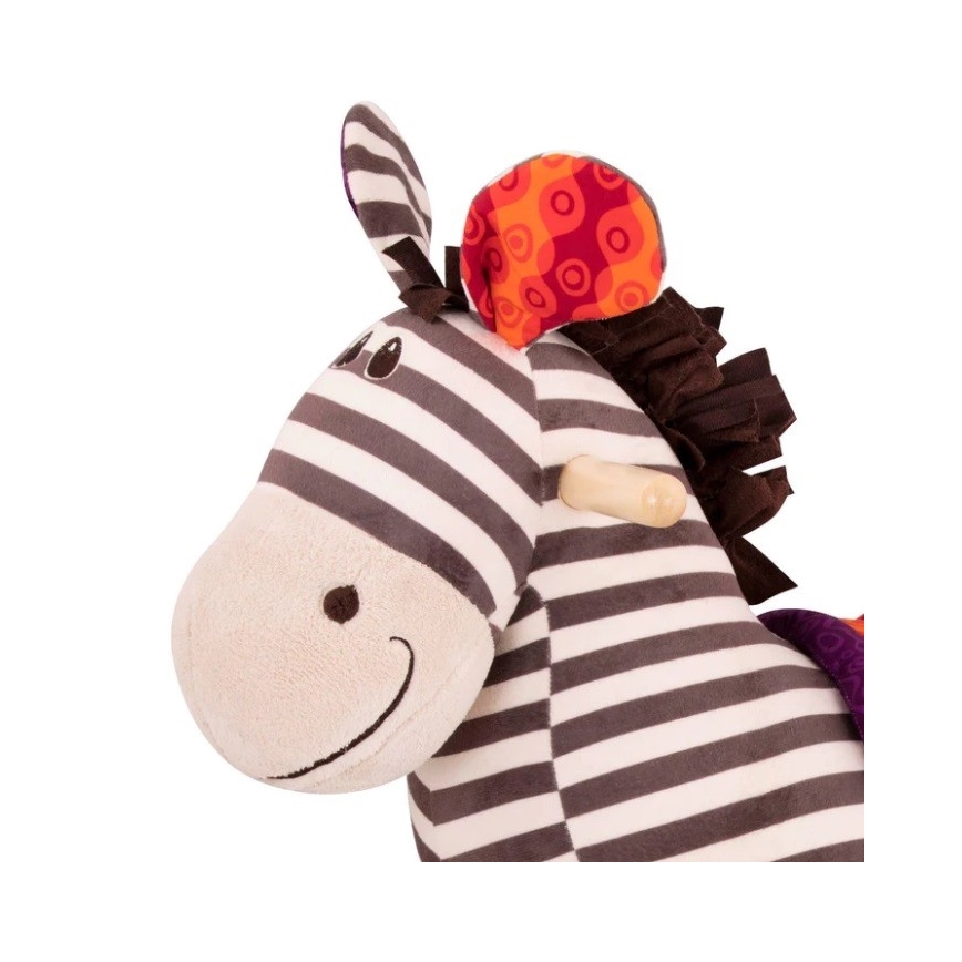 B-Toys - Zebra a dondolo KAZOO pioppo
