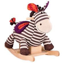B-Toys - Zebra a dondolo KAZOO pioppo