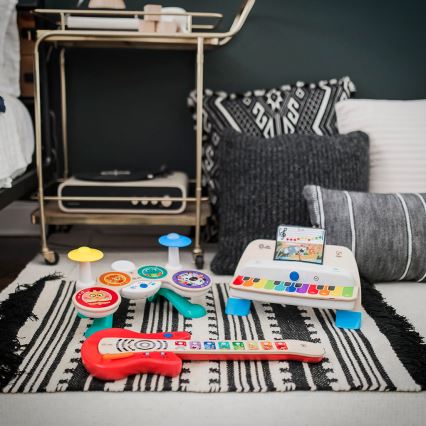 Baby Einstein - Chitarra giocattolo musicale in legno MAGIC TOUCH (3x AA)