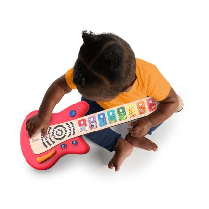 Baby Einstein - Chitarra giocattolo musicale in legno MAGIC TOUCH (3x AA)