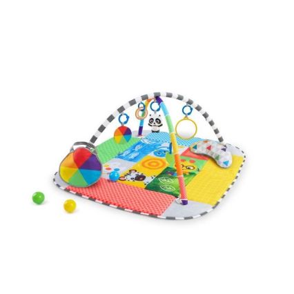 Baby Einstein - Coperta per bambini per giocare 5in1 PATCH'S COLOR PLAYSPACE 3xAAA
