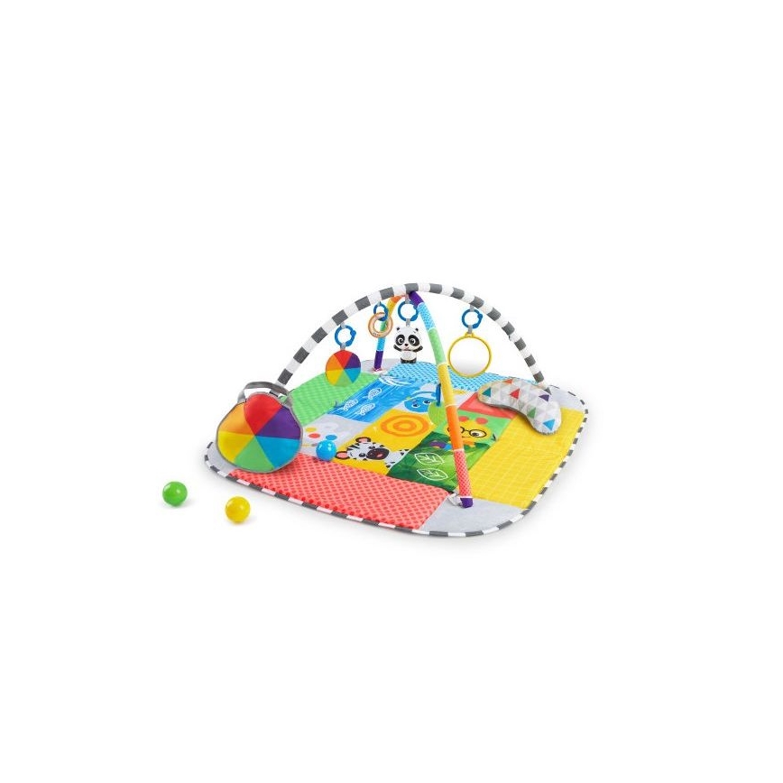 Baby Einstein - Coperta per bambini per giocare 5in1 PATCH'S COLOR PLAYSPACE 3xAAA