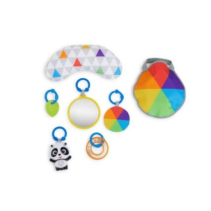 Baby Einstein - Coperta per bambini per giocare 5in1 PATCH'S COLOR PLAYSPACE 3xAAA