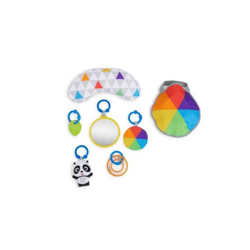 Baby Einstein - Coperta per bambini per giocare 5in1 PATCH'S COLOR PLAYSPACE 3xAAA
