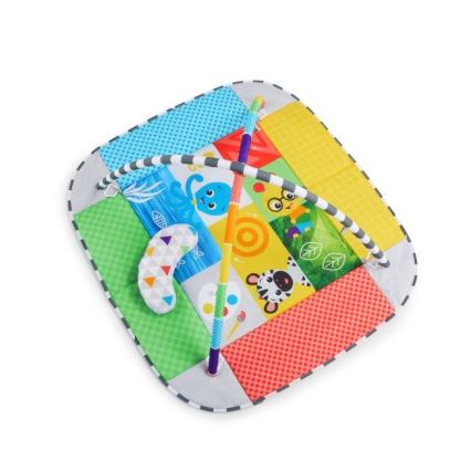 Baby Einstein - Coperta per bambini per giocare 5in1 PATCH'S COLOR PLAYSPACE 3xAAA