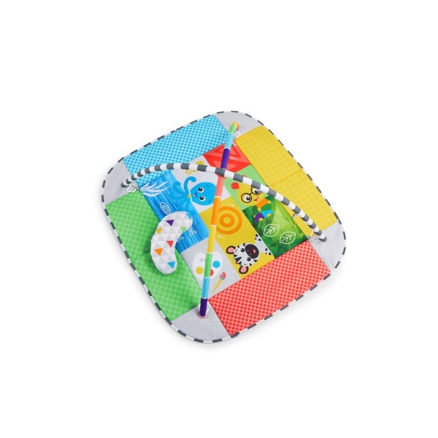 Baby Einstein - Coperta per bambini per giocare 5in1 PATCH'S COLOR PLAYSPACE 3xAAA
