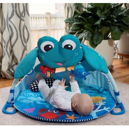 Baby Einstein - Coperta per bambini per giocare a NETTUNO SOTTO IL MARE