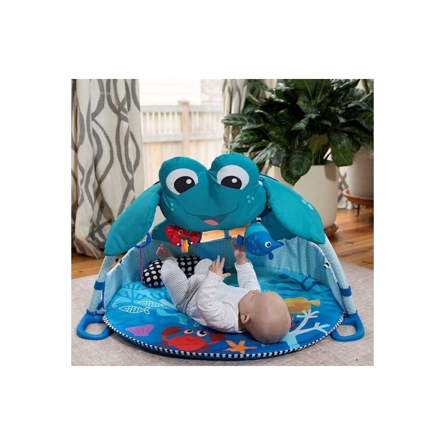 Baby Einstein - Coperta per bambini per giocare a NETTUNO SOTTO IL MARE