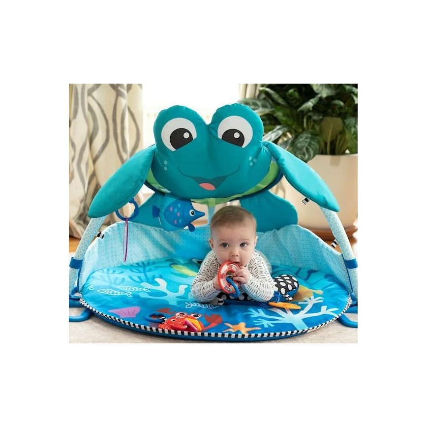 Baby Einstein - Coperta per bambini per giocare a NETTUNO SOTTO IL MARE
