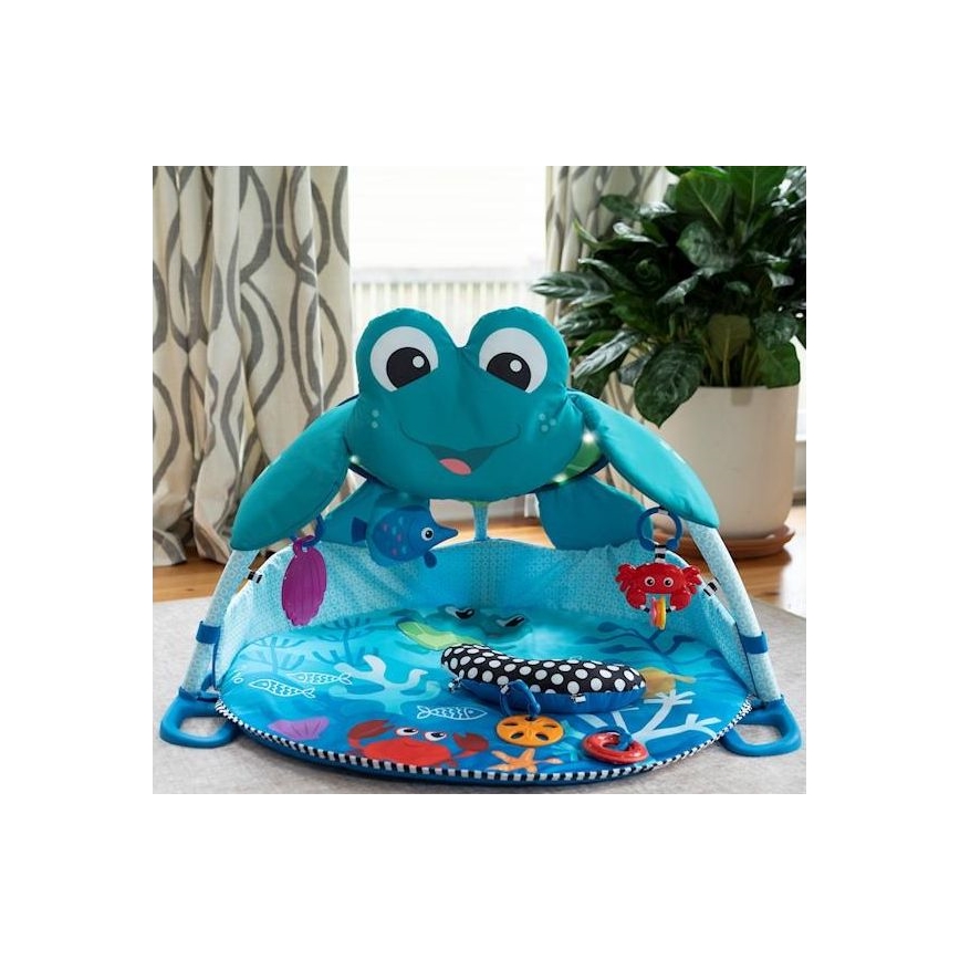 Baby Einstein - Coperta per bambini per giocare a NETTUNO SOTTO IL MARE