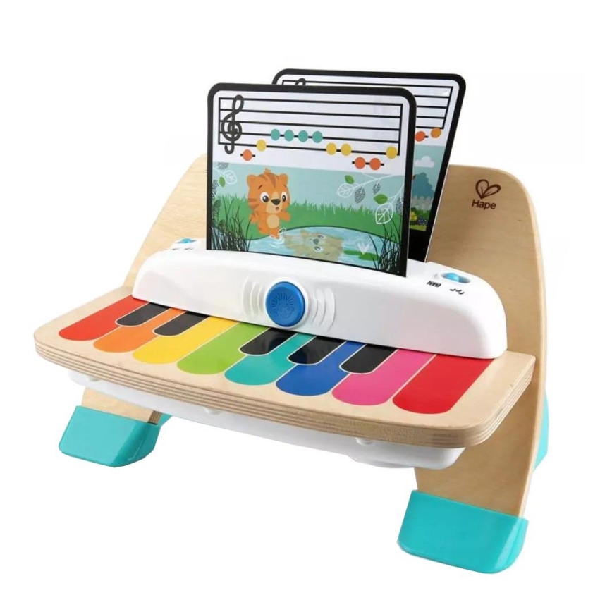 Baby Einstein - Giocattolo musicale in legno MAGIC TOUCH 3xAA pianoforte