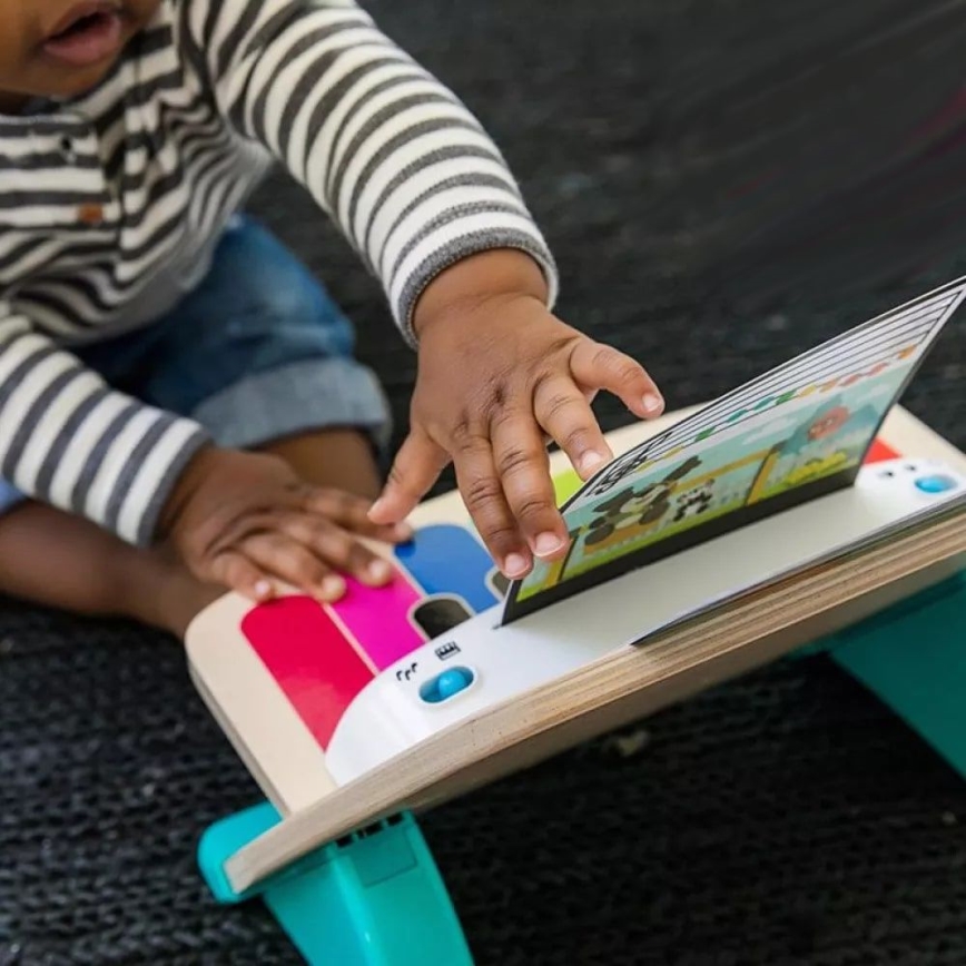 Baby Einstein - Giocattolo musicale in legno MAGIC TOUCH 3xAA pianoforte