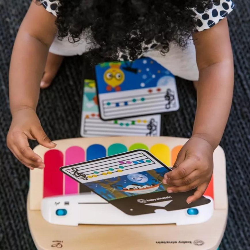 Baby Einstein - Giocattolo musicale in legno MAGIC TOUCH 3xAA pianoforte