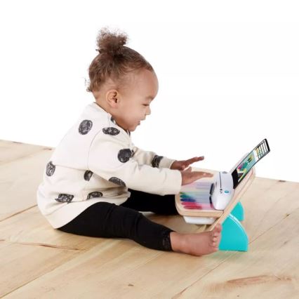 Baby Einstein - Giocattolo musicale in legno MAGIC TOUCH 3xAA pianoforte