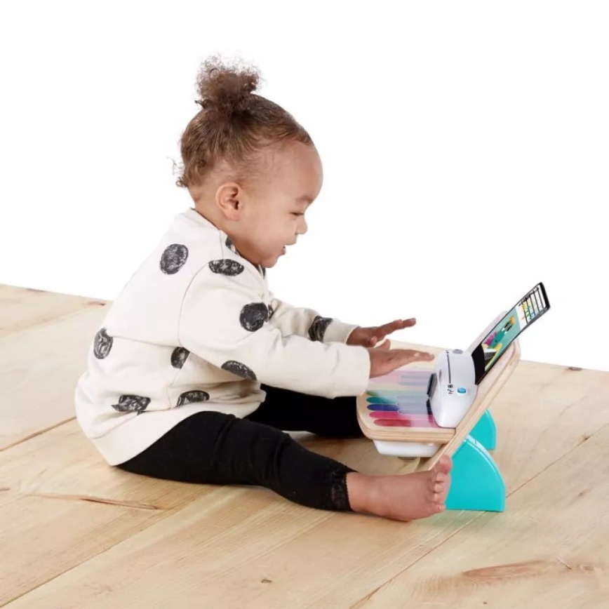 Baby Einstein - Giocattolo musicale in legno MAGIC TOUCH 3xAA pianoforte