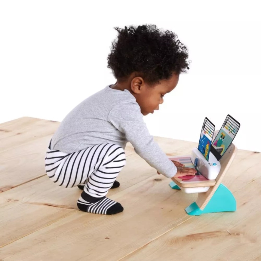 Baby Einstein - Giocattolo musicale in legno MAGIC TOUCH 3xAA pianoforte