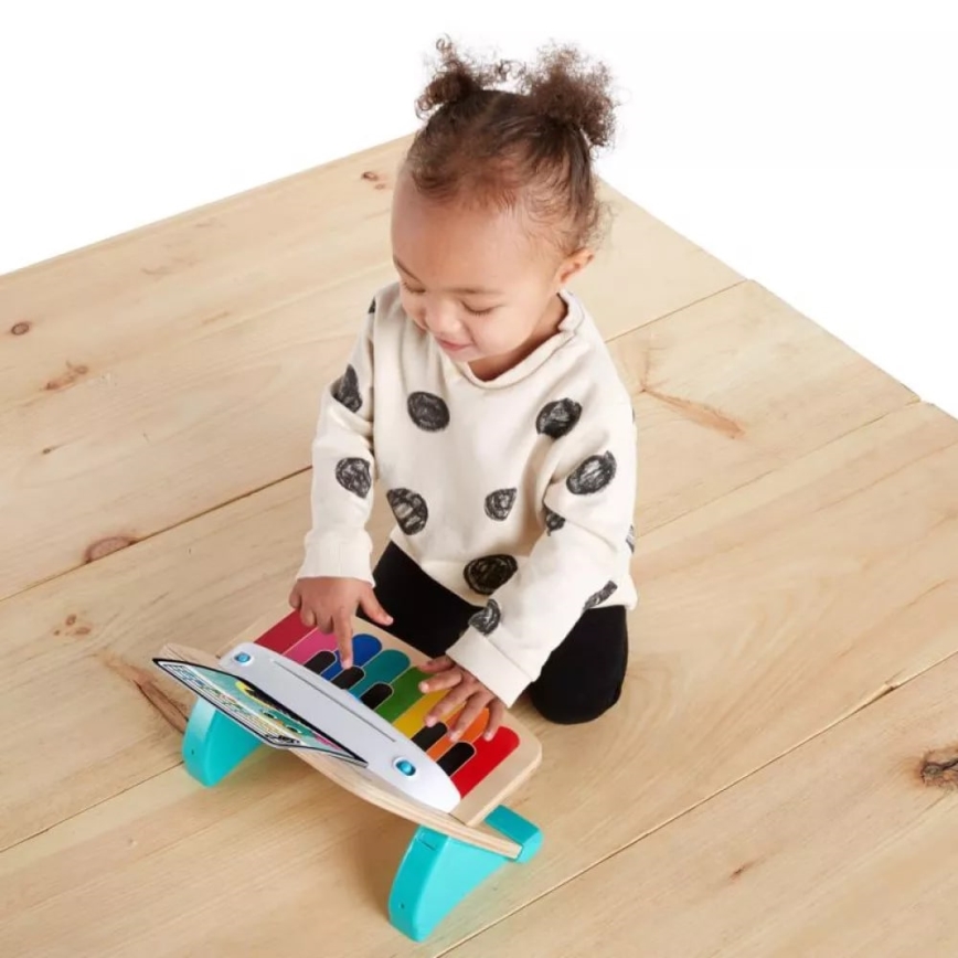 Baby Einstein - Giocattolo musicale in legno MAGIC TOUCH 3xAA pianoforte