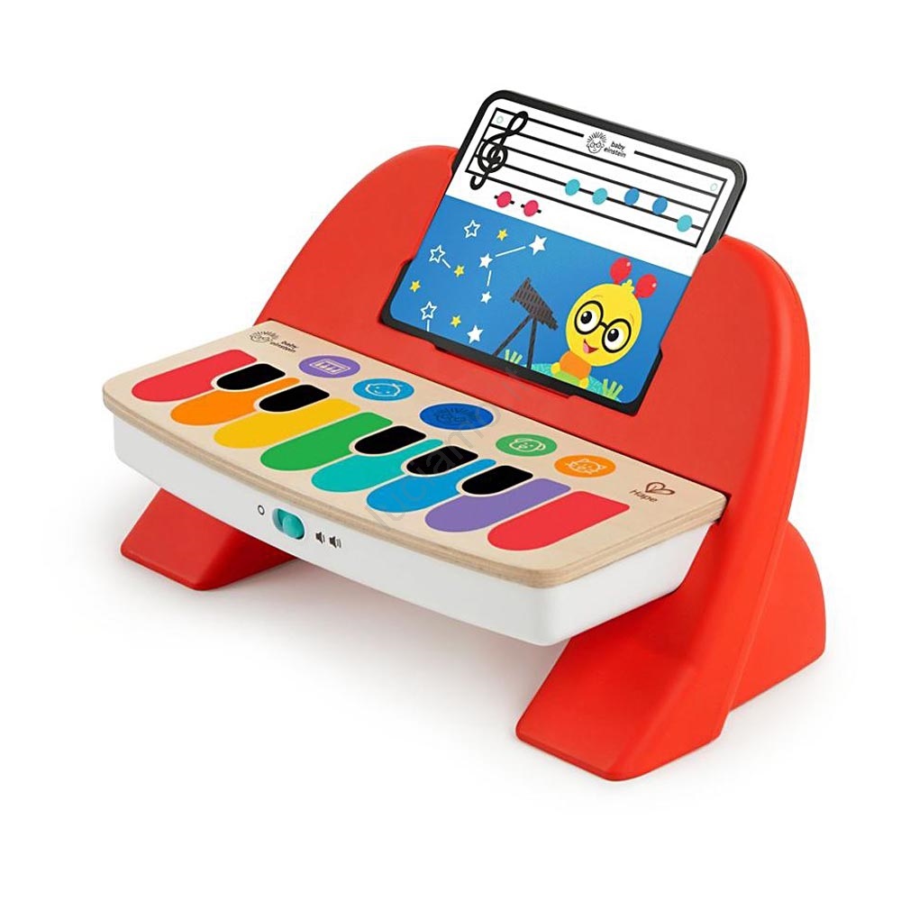 Playwrite Bastone Jingle In Legno Per Bambini – Strumento Musicale Natalizio Con 10 Campanelle, 21 Cm, Colori Assortiti (rosso O Verde)