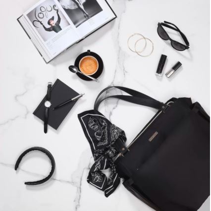 BabyOno - Borsa fasciatoio per culle Coco nero