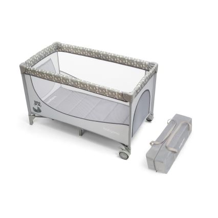 BabyOno - Culla da viaggio BASIC grigio