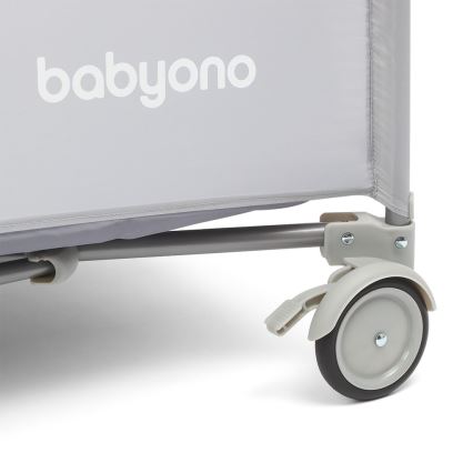 BabyOno - Culla da viaggio BASIC grigio