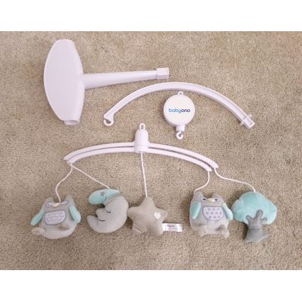 BabyOno - Culla musicale mobile gufo Sofia