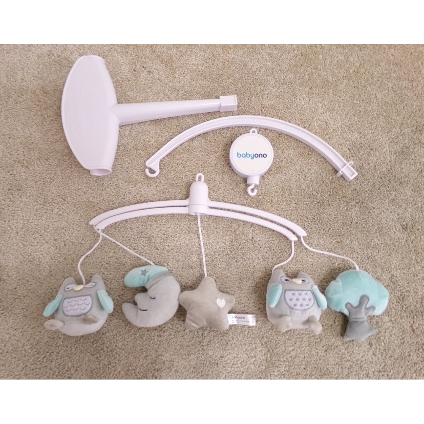 BabyOno - Culla musicale mobile gufo Sofia