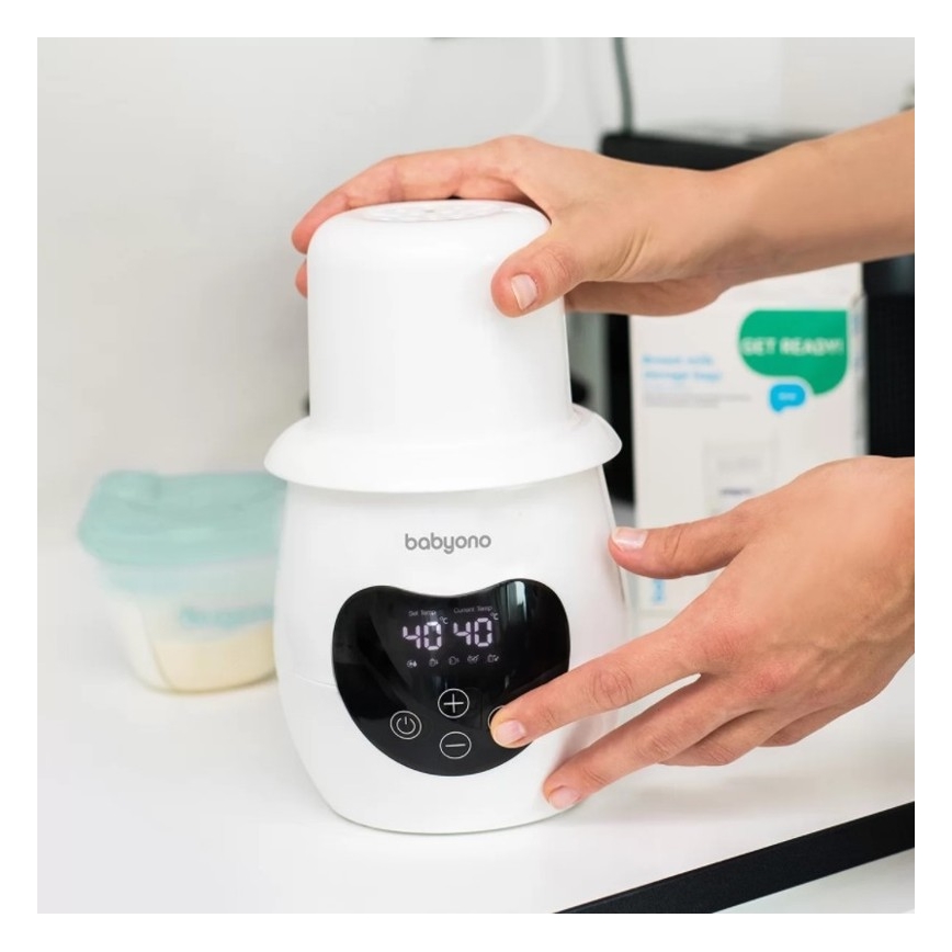 BabyOno - Scaldabiberon e sterilizzatore per pappe e biberon HONEY