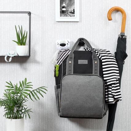 BabyOno - Zaino di ricambio per culle Oslo Style nero