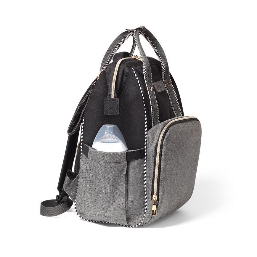 BabyOno - Zaino di ricambio per culle Oslo Style nero