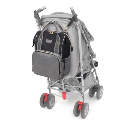 BabyOno - Zaino di ricambio per culle Oslo Style nero