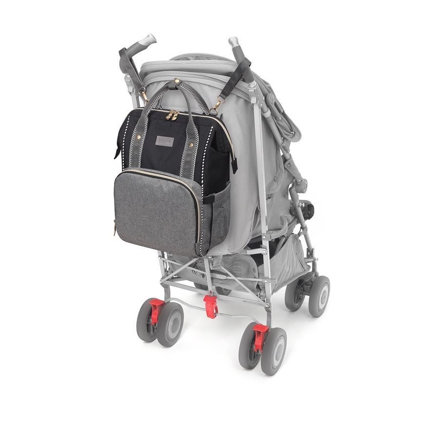 BabyOno - Zaino di ricambio per culle Oslo Style nero