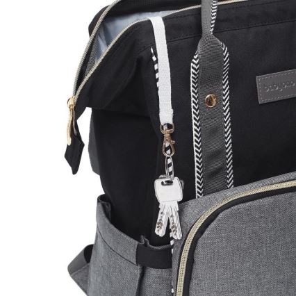 BabyOno - Zaino di ricambio per culle Oslo Style nero