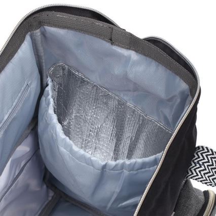 BabyOno - Zaino di ricambio per culle Oslo Style nero