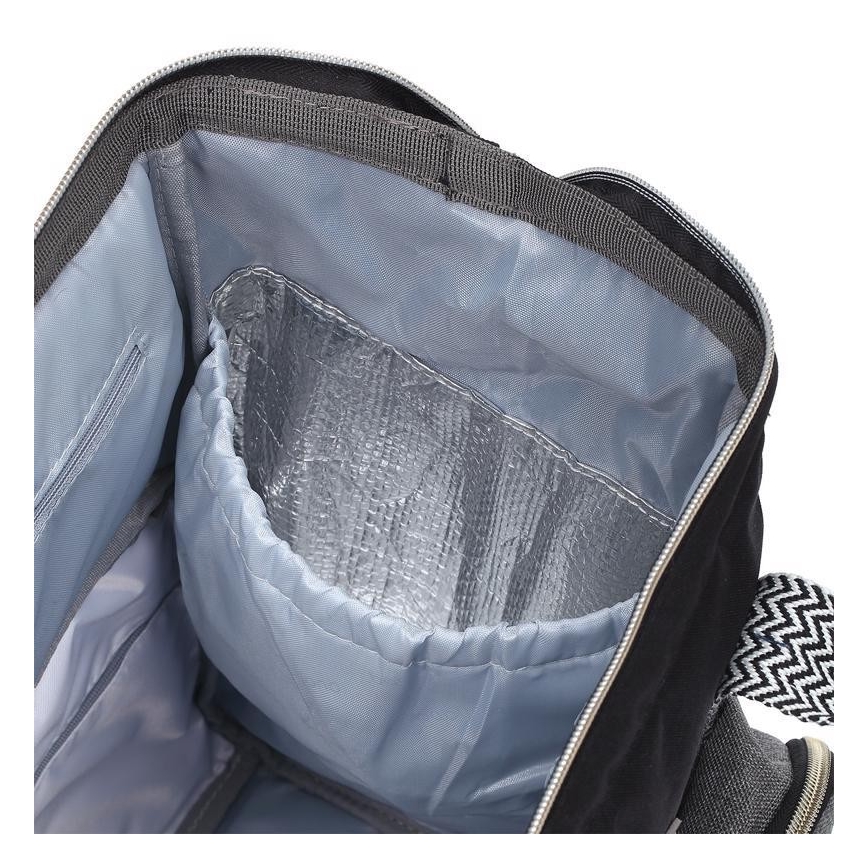 BabyOno - Zaino di ricambio per culle Oslo Style nero