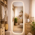 Baltica Design - LED Specchio da parete per bagno con retroilluminazione STONE CALM LED/15W/230V 4500K 155x50 cm IP65