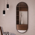 Baltica Design - Specchio da parete TINY BORDER 140x60 cm nero