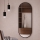 Baltica Design - Specchio da parete TINY BORDER 140x60 cm nero