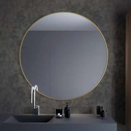 Baltica Design - Specchio da parete TINY BORDER Ø 60 cm oro