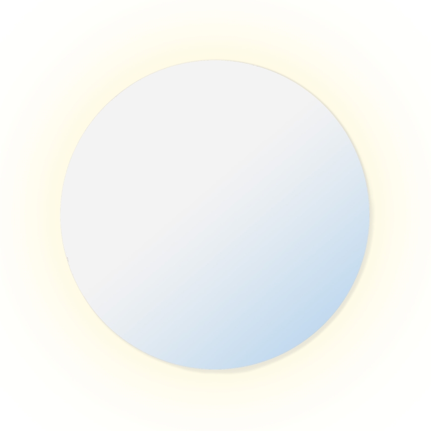 Baltica Design - Specchio da parete per bagno con retroilluminazione BRIGHT LED/15W/230V 6500K Ø 90 cm IP65