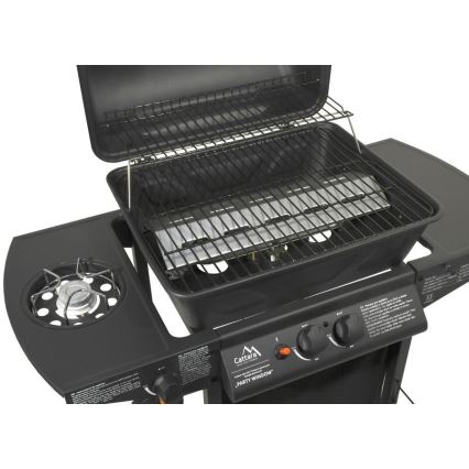 Barbecue a gas 3 bruciatori, nero